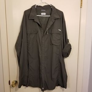 NWOT 3XLT Columbia SPF 50 LS shirt